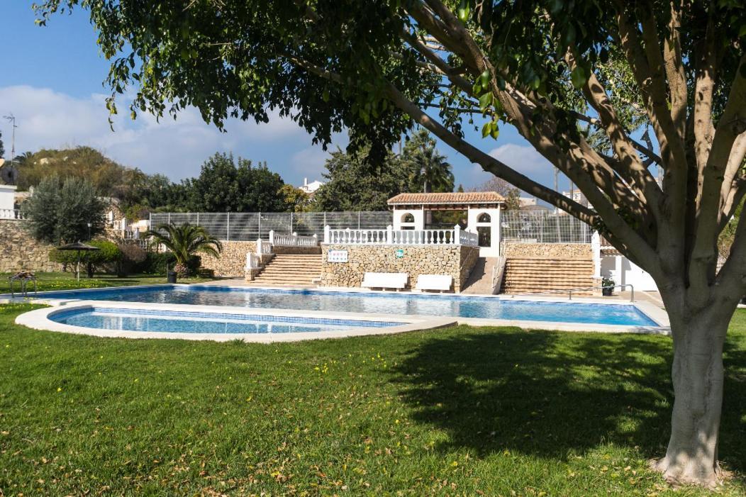 Bungalow Altea junto al casco antiguo, piscina y barbacoa Exterior foto